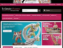 Tablet Screenshot of coupes-et-trophees.com